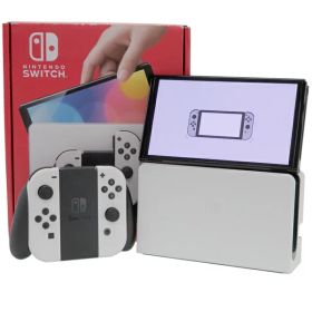 【Nintendo】任天堂『Nintendo Switch 有機ELモデル / ホワイト』HEG-S-KAAAA 2021年10月発売 ゲーム機本体 1週間保証【中古】