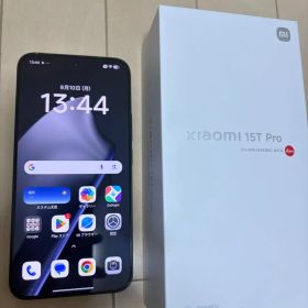 【国内版 美品】Xiaomi 15T Pro ブラック SIMフリー