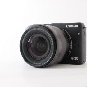 【美品・返品保証】Canon EOS M3 ブラック ズームレンズキット