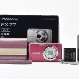 超極上★Panasonic LUMIX DMC-FX77 ピンク #1039