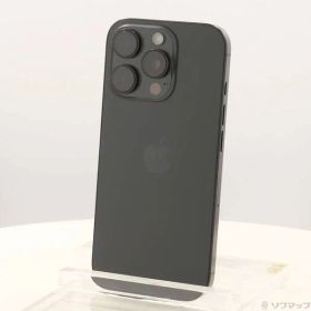ソフマップ 〔中古品〕 iPhone16 Pro 512GB ブラックチタニウム MYN43J／A SIMフリー【377】