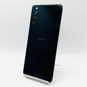 au Xperia 10 III 128GB ブラック SOG04 利用制限〇 動作確認済み