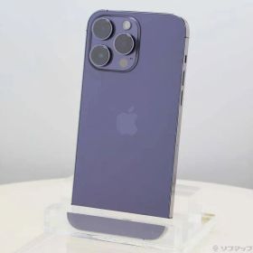 ソフマップ 〔中古品〕 iPhone14 Pro Max 128GB ディープパープル MQ993J／A SIMフリー【377】