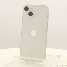 ソフマップ 〔中古品〕 iPhone14 128GB スターライト MPUQ3J／A SIMフリー【196】
