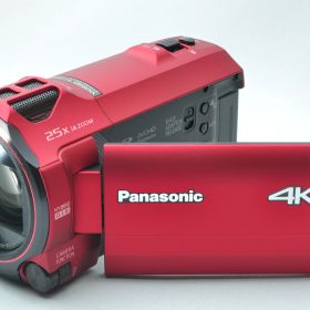 【中古】【1ヶ月保証】 ビデオカメラ パナソニック Panasonic 4Kビデオカメラ VX992M 64GB 光学20倍ズーム アーバンレッド HC-VX992M-R
