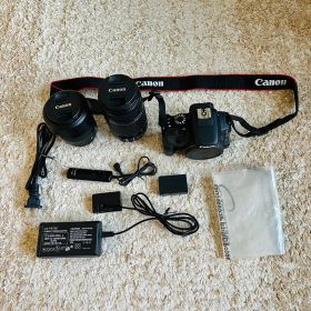 Canon EOS Kiss X7 ダブルズームレンズキット+オプション3点