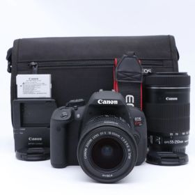 【送料無料】【並品】EOS Kiss X7i ダブルズームキット【ショット数 3265回】