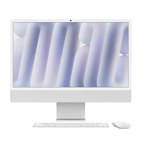 【新品未開封】Apple iMac 24インチ Retina 4.5Kディスプレイモデル M4チップ 8コアGPU 256GB SSD 16GBメモリ MWUC3J/A [シルバー] 【日曜日以外即日発送】【送料無料】