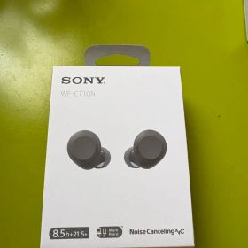 未使用 SONY ワイヤレスイヤホン WF-C710N 本体 おまけ有