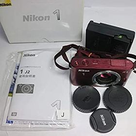 【中古】「非常に良い」Nikon 1 J2 ボディ レッド