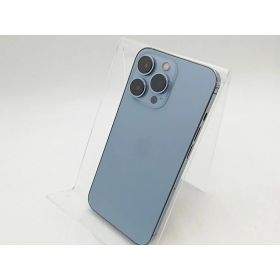 【中古】Apple docomo 【SIMフリー】 iPhone 13 Pro 256GB シエラブルー MLUU3J/A【柏】保証期間1ヶ月【ランクC】