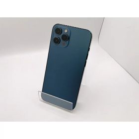 【中古】Apple SoftBank 【SIMロック解除済み】 iPhone 12 Pro Max 128GB パシフィックブルー MGCX3J/A【戸塚】保証期間1ヶ月【ランクC】