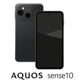 SHARP（シャープ） AQUOS sense10（6GB/128GB）フルブラック（SIMフリー版） SH-M33A-B