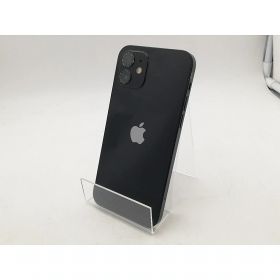 【中古】Apple docomo 【SIMロック解除済み】 iPhone 12 64GB ブラック MGHN3J/A【柏】保証期間1週間【ランクC】