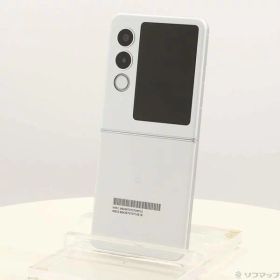 【中古】ZTE nubia Flip 2 128GB ホワイト A404ZT Y!mobile 【348-ud】