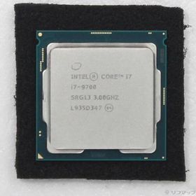 〔中古〕intel(インテル) Core i7 9700 〔3.0GHz／LGA 1151〕〔262-ud〕