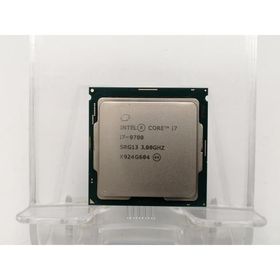 【中古】Intel Core i7-9700 (3GHz/TB:4.7GHz/SRG13/R0) bulk LGA1151/8C/8T/L3 12M/UHD630/TDP65W【ECセンター】保証期間１週間