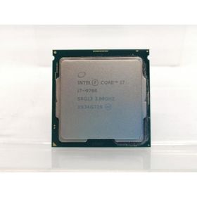 【中古】Intel Core i7-9700 (3GHz/TB:4.7GHz/SRG13/R0) bulk LGA1151/8C/8T/L3 12M/UHD630/TDP65W【大阪本店】保証期間１週間