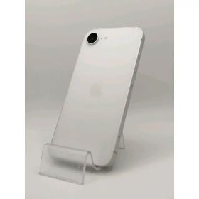 【中古】Apple au 【SIMフリー】 iPhone 16e 128GB ホワイト MD1R4J/A【大阪本店】保証期間1ヶ月【ランクB】