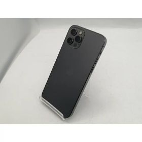 【中古】Apple SoftBank 【SIMロック解除済み】 iPhone 12 Pro 256GB グラファイト MGM93J/A【町田】保証期間1ヶ月【ランクC】