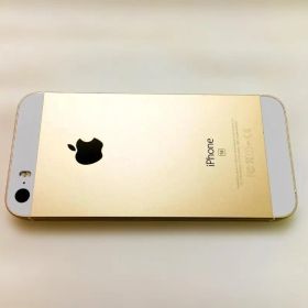 電池100％ SIMフリー iPhoneSE 32GB Gold 第1世代