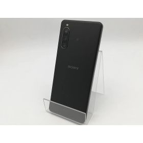 【中古】SONY 国内版 【SIMフリー】 Xperia 10 IV ブラック 6GB 128GB XQ-CC44【ECセンター】保証期間1ヶ月【ランクC】