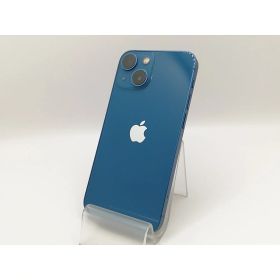 【中古】Apple docomo 【SIMフリー】 iPhone 13 mini 128GB ブルー MLJH3J/A【戸塚】保証期間1ヶ月【ランクC】