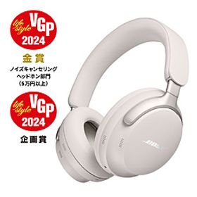 (中古)BOSE (展示品) QuietComfort Ultra Headphones QCULTRAHPWHT ホワイトスモーク 箱破損品(349-ud)