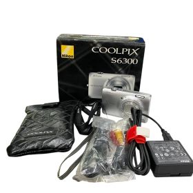 186000 動作未確認 Nikon ニコン デジタルカメラ Coolpix S6300 シルバー