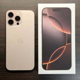 iPhone 16 Pro Max 256GB デザートチタニウム 99%