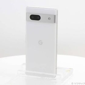 〔中古〕GOOGLE(グーグル) Google Pixel 7a 128GB スノー GOSAU2 Softbank SIMフリー〔295-ud〕