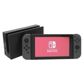 【Nintendo】任天堂『Nintendo Switch 本体 / グレー』HAC-001(-01) 2019年8月発売 ゲーム機本体 1週間保証【中古】