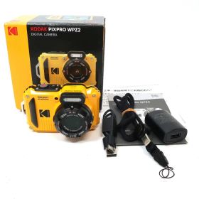 コダック コンパクトデジタルカメラ WPZ2 イエロー 防水スポーツカメラ