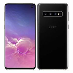 【中古】【安心保証】 Galaxy S10 SCV41[128GB] au プリズムブラック