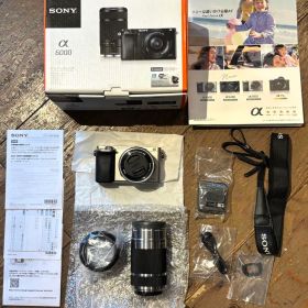 SONY α6000 ILCE-6000Yダブルズームレンズキット シルバー