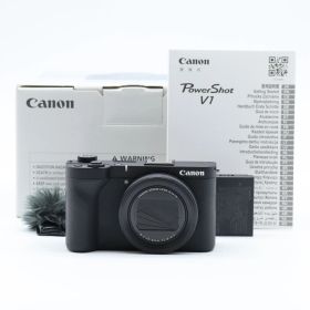 Canon PowerShot V1 Vlogカメラ｜高画質コンパクトデジタルカメラ｜動画撮影・自撮り対応・Wi-Fi搭載 キヤノン【中古】
