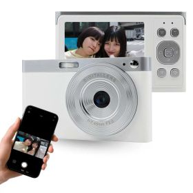 【中古】ケイヨウ【Wi-Fiデジタルカメラ】 800万画素 スマホに送れるデジタルズーム16倍(ホワイト)【KEIYO】 AN-DC003（WH）【ショップ】