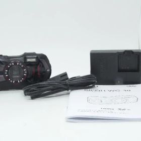 【G2025】 RICOH WG-30 ブラック 充電器等付属 リコー