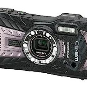 【中古】（非常に良い）RICOH 防水デジタルカメラ RICOH WG-30W カーボングレー 防水12m耐ショック1.5m耐寒-10度 RICOH WG-30W GL 04621