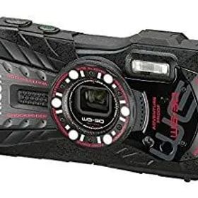 【中古】(非常に良い)RICOH 防水デジタルカメラ RICOH WG-30 エボニーブラック 防水12m耐ショック1.5m耐寒-10度 RICOH WG-30 BK 04591