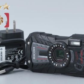 【中古】RICOH リコー PENTAX ペンタックス WG-30 ブラック 防水アクションカメラ