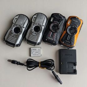 ジャンク RICOH デジカメ WG-4 WG-30 WG-50 充電器+電池