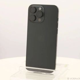 ソフマップ 〔中古品〕 iPhone16 Pro Max 256GB ブラックチタニウム MYWG3J／A SIMフリー【305】