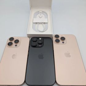 【中古ジャンクまとめ】iPhone16PRO＜2個＞iPhone16PROMAX＜1個＞ 【3個まとめ】SIMフリー S7716◎