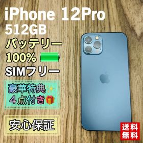 【新品液晶バッテリー】iPhone12Pro パシフィックブルー 512GB