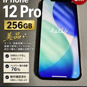 iPhone 12 Pro 256GB SIMフリー 美品