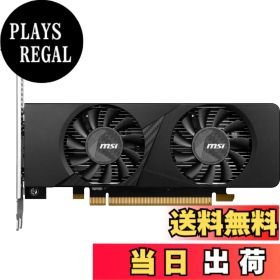 【送料無料】MSI GeForce RTX 3050 LP 6G OC PCIe4.0 ロープロファイルサイズ 補助電源不要 デュアルファン搭載 グラフィックスボード VD8790
