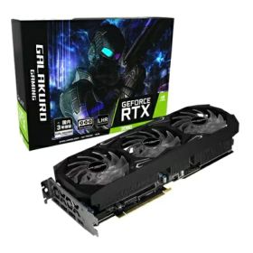 玄人志向 NVIDIA GeForce RTX3080 搭載 グラフィックボード GDDR6X 10GB GALAKURO GAMINGシリーズ GG-RTX3080-E10GB/TP/LHR アウトレット 未開封品 長期保管品 箱破れあり