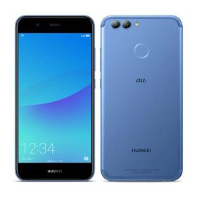 【中古】【安心保証】 HUAWEI nova 2 HWV31[64GB] au オーロラブルー