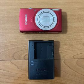 キャノンCanon デジカメ IXY200 レッド色 本体 中古品